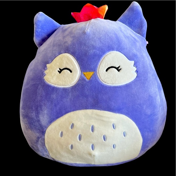 Squishmallows Other - Squishmallows Fania the Owl Purple Plush LTD Official Kelly Toy 2021.
